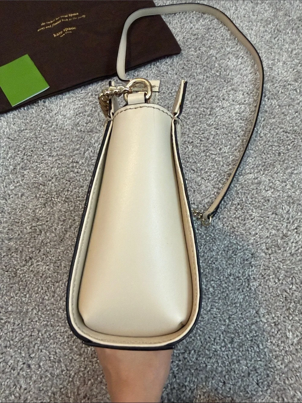 Kate Spade Cream Bow Crossbody Bag - Picture 6 of 12
